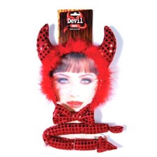3 Piece Devil Accessory Set New  
