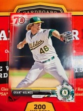 V23 2017 Bowman Prospects 70th Red #BP45 Grant Holmes -