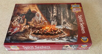 SPIRIT SEEKERS (Master Pieces) -- 1000 Piece Jigsaw Puzzle -- SEALED
