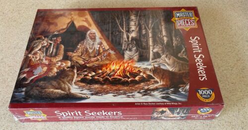 SPIRIT SEEKERS (Master Pieces) -- 1000 Piece Jigsaw Puzzle -- SEALED
