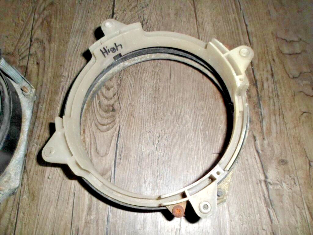 1991 Lotus Elan - High & Low Beam Retainer Pair Right Side **1 BOLT NOT ORIG.**