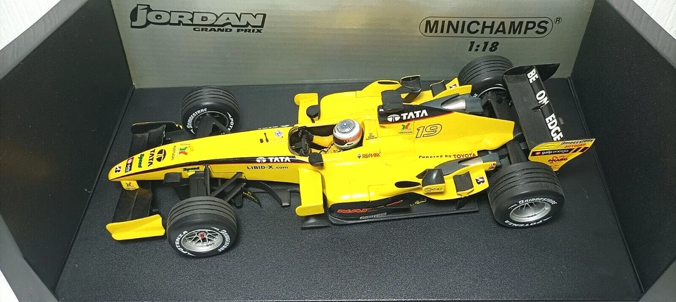 MINICHAMPS Jordan Toyota EJ15 Narain Karthikeyan 2005 1:18 - Bild 3 von 4