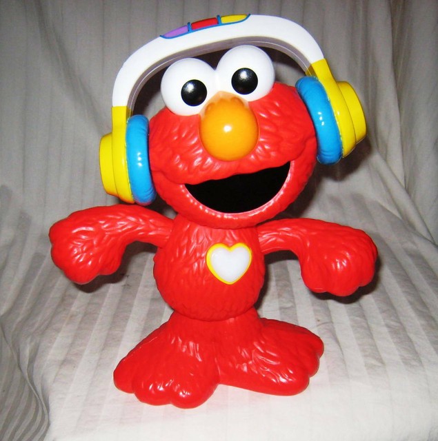 Sesame Street Let's Dance Elmo 12inch Singing/Dancing Elmo Toy eBay