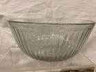 Pyrex 7403 S Clear Ribbed 10 Cup Mixing Bowl USA 2.5 L vintage