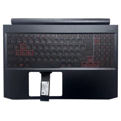 New For Acer Nitro 7 AN715-51 AN715-54EW N18C3 Upper Palmrest Cover Keyboard US