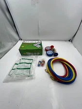 Zistel AC Brass Manifold Gauge CT-536G For R22 Refrigerant Charge