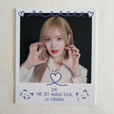 IVE THE 1ST WORLD TOUR in CINEMA POP-UP STORE MD Official