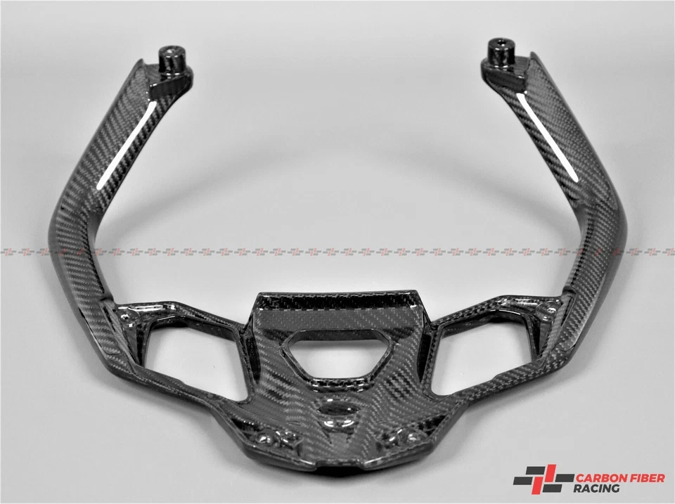 Carbon Fiber Passenger Handles for BMW R1200GS 12-18 R1250GS 19-21 ADV 13-20 - Image 2 of 4