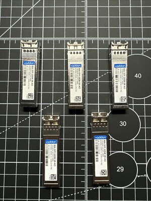 5x AddOn Networks MA-SFP-10GB-SR-AO Netzwerk Transceiver Modul FiberOpt 10000 Mb