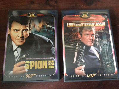 James Bond 007 Roger Moore [2 DVD] Leben Sterben + Der Spion, der mich liebte