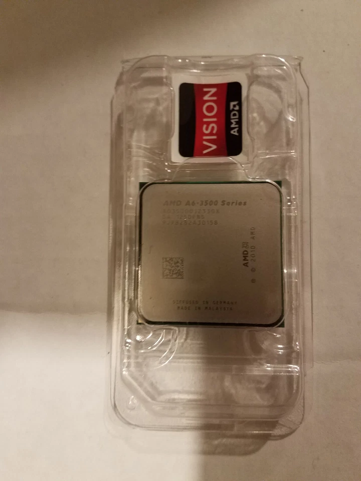 AMD A6-Series A6-3500 3 Core  2.1GHz Socket FM1 CPU AD35000JZ33GX - Image 3 of 4