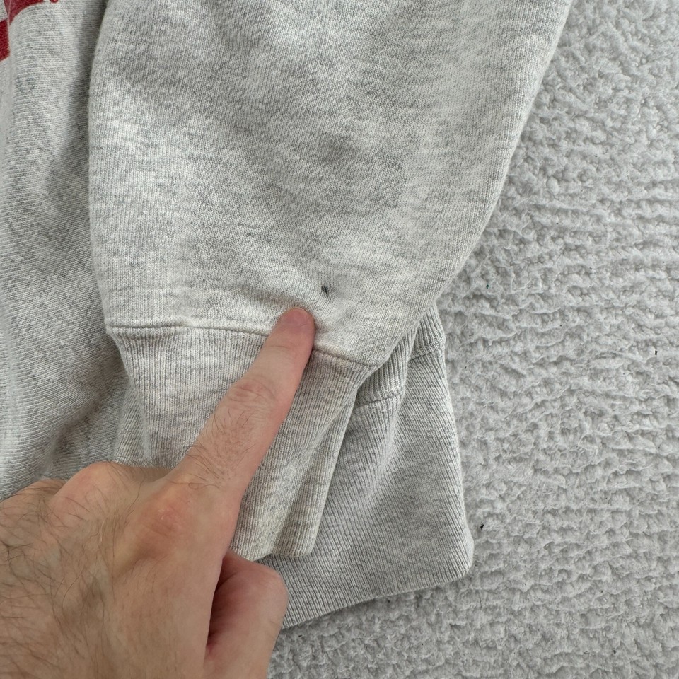 Vintage Champion Reverse Weave Bulldogs Sweatshirt Mens Medium Gray * eBay