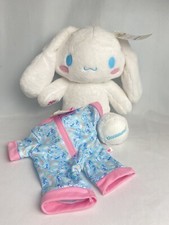 NWT Build a Bear Sanrio Hello Kitty Cinnamoroll White Plush with Pajamas