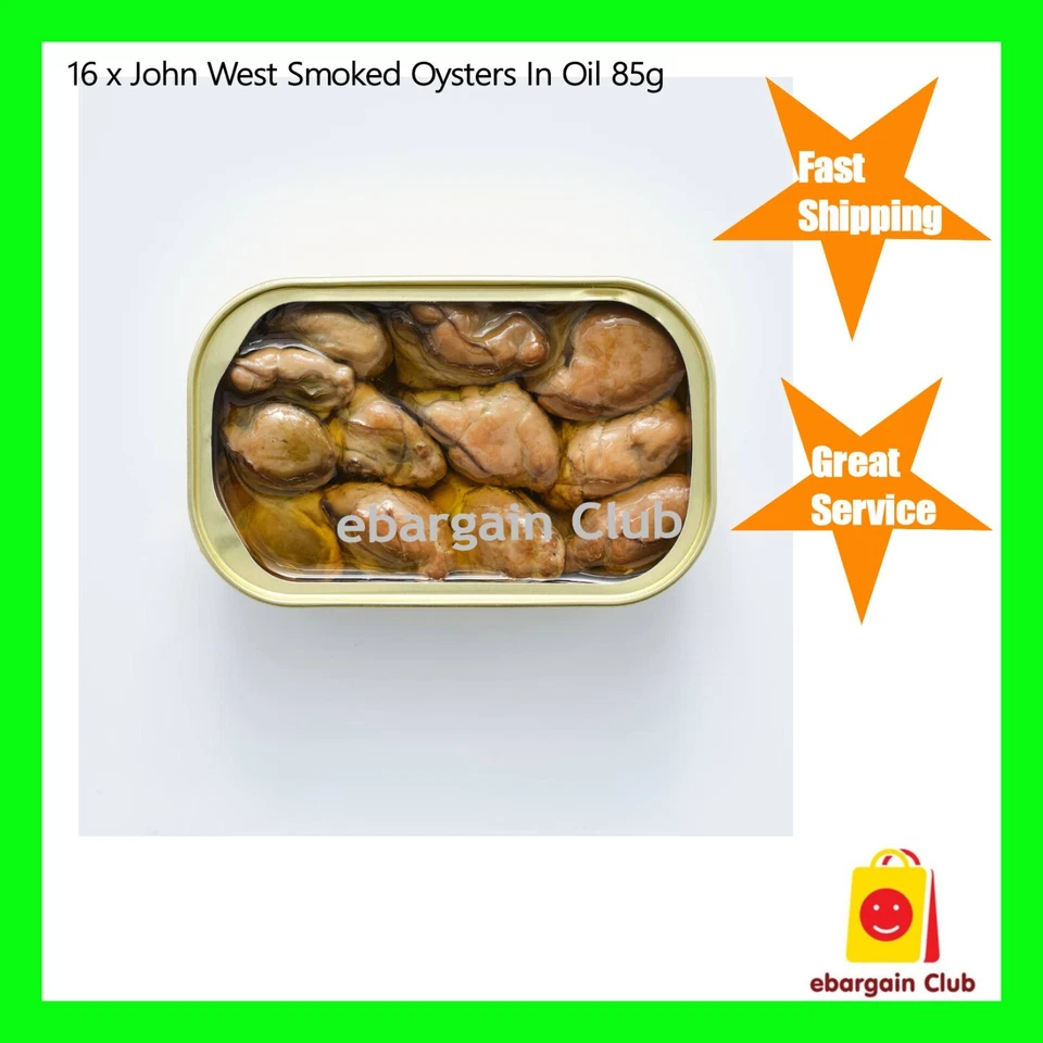 *New Arrival* John West Smoked Oysters in Oil 16 x 85g Value Pack - image 2 of 3