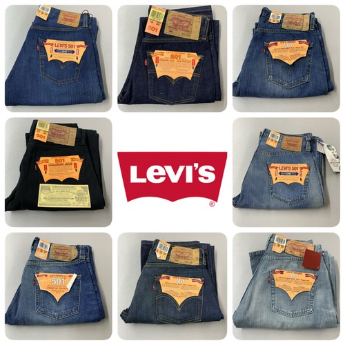 Levi's ® 501-NUOVI-Levi-Jeans-Vintage Denim Vintage style misti 501 LEVI  501s | eBay