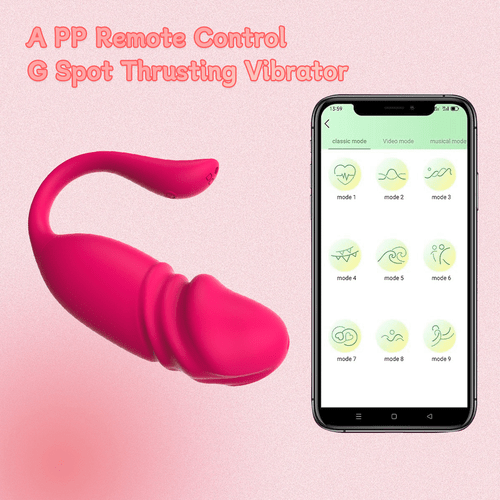 9 Vibrating&Thrusting Modes Sex Toys Vibrator Prostate Massager Anal Butt Plug - Picture 22 of 24