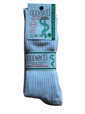 Socken aus 100% Baumwolle  1er Pack. - Arztsocken 35-38 von Wowerat  GmbH