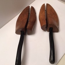 Wooden Shoe Stretcher Wood Plastic Vintage/Antique George Belcher 5