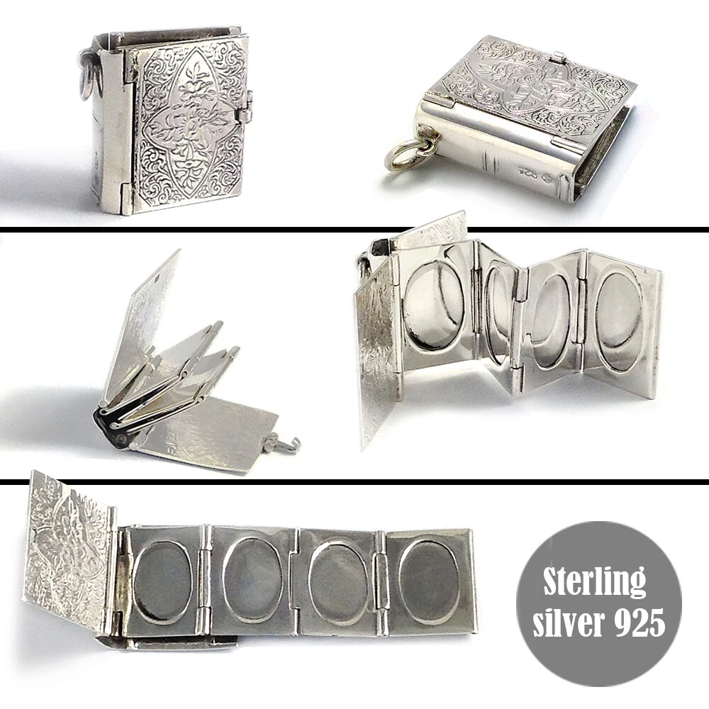 Expanding photo deals locket sterling silver