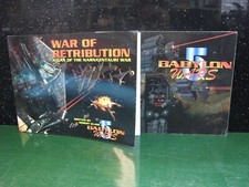 Babylon 5 Wars Core Rules and War of Retribution Supplement Warner  Bros Used