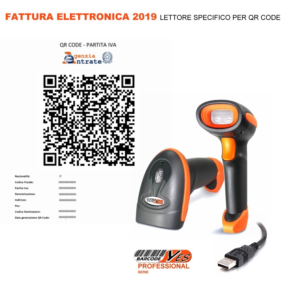 Prezzatrice Per Negozio Lettore Codici A Barre Per Codici 1D E 2D