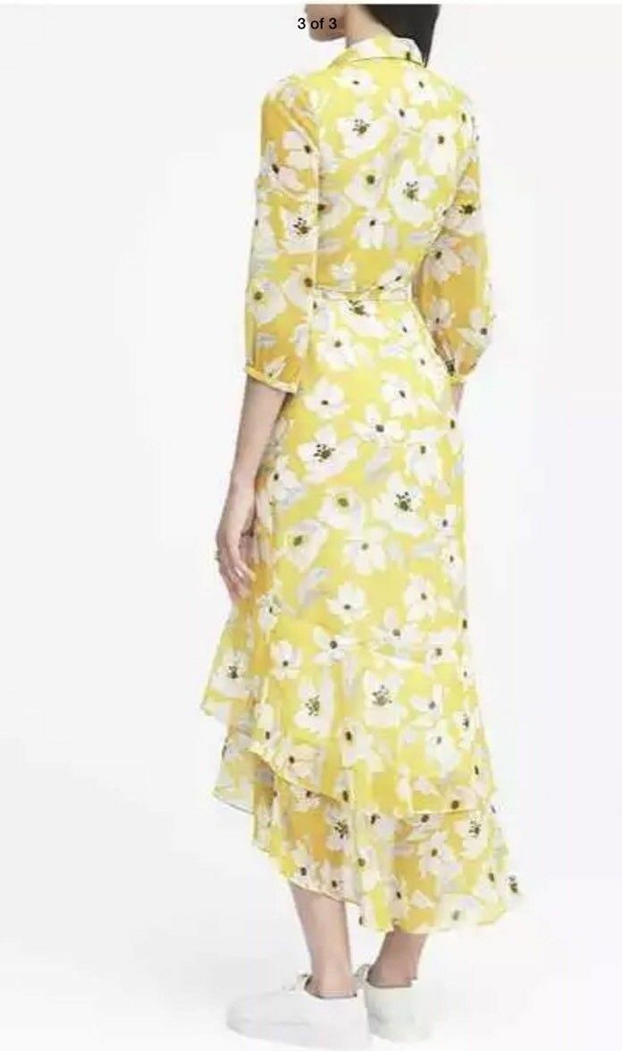 knee length dresses for ladies Burnout Velvet Long Sleeve Maxi Dress main image 0