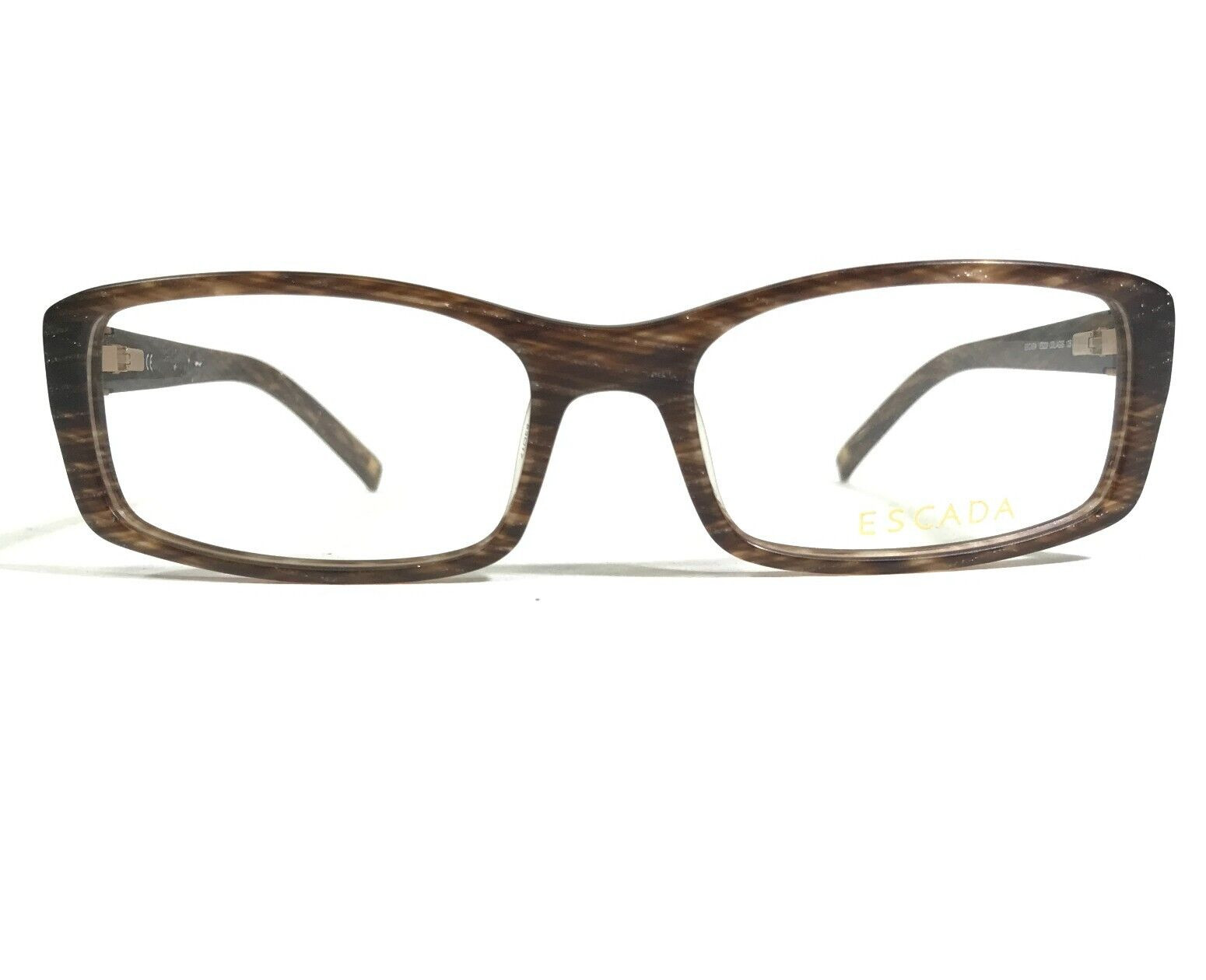 Оправа для очков Escada VES233 COLAG9S Коричневая прямоугольная с полной оправой 53-17-135 12490₽