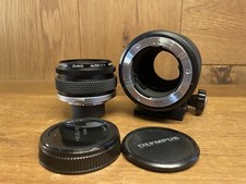 Mint Olympus Zuiko Auto 1:1 Macro 80mm F/4 Lens w/ Dedicated Extension Tube JP