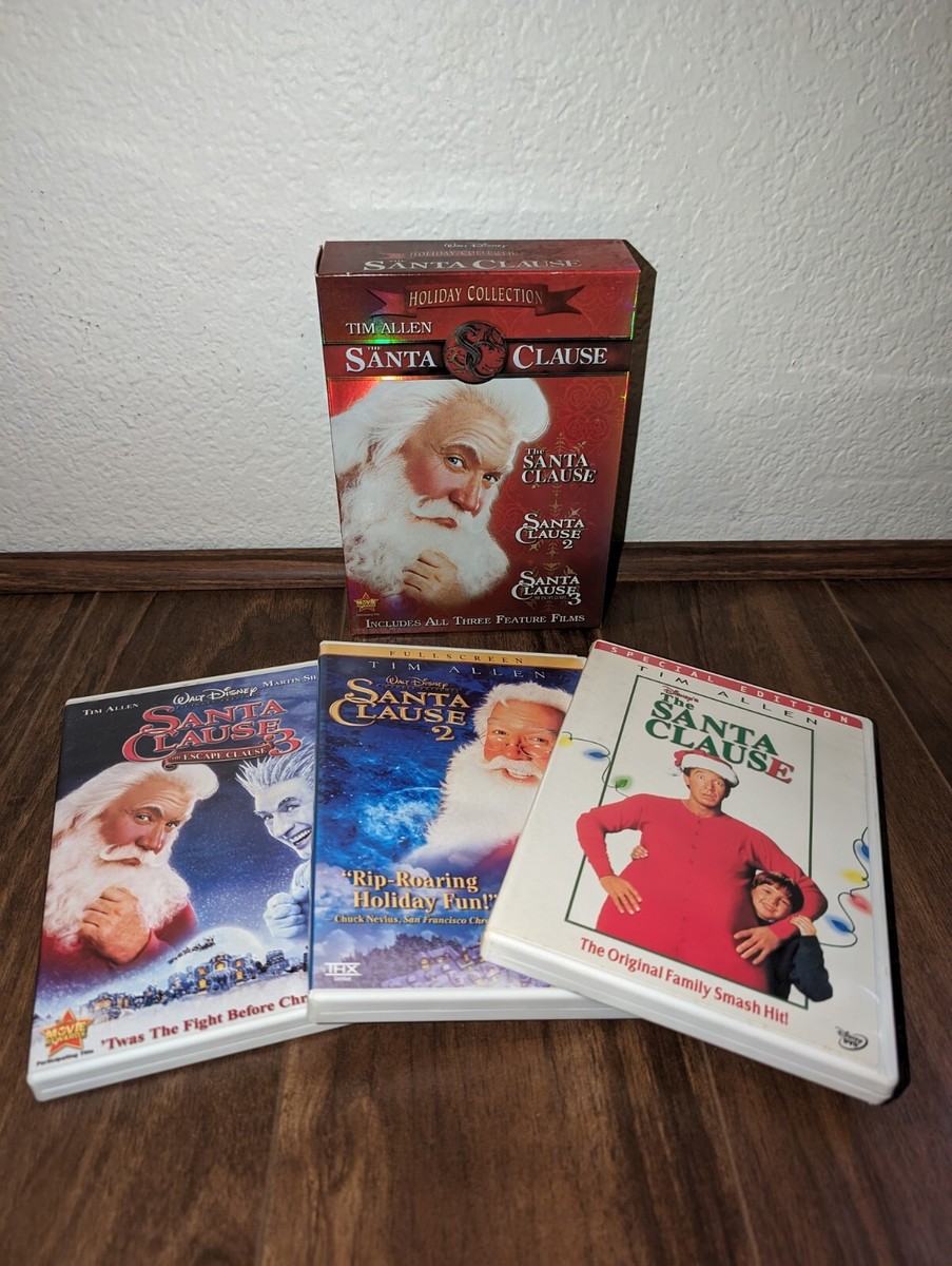 The Santa Clause: 3 Movie Collection - Tim Allen Christmas