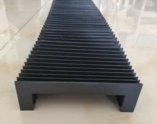 CNC linear rail protection bellows cover width175mm x height 54.05mmx Lmax1300mm