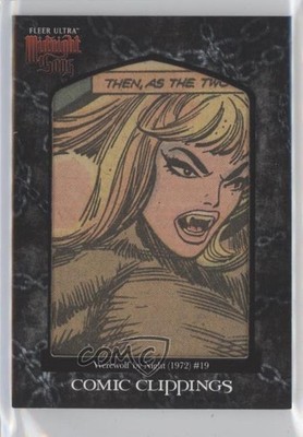 2023 Fleer Ultra Midnight Sons Comic Clippings 24/40 Werewolf by Night #19 0kr0