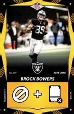 KARL BROOKS 2025 UNO Elite Core Edition Yellow #24 NFL Packers  ID:145840