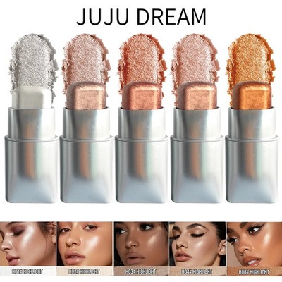 Glow Highlighter Stick Cremig Schimmernd Wasserfest Langlebig Gesicht