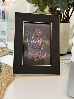 3D Lenticular Horror Picture Frame Ghostface Freddy Michael Myers 6x8