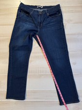 Levi's classic straight denim jeans size 16M 33 women's 29"