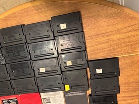 Sega Genesis lot 27 video game carts, 3 CIB complete, 6 boxes nice titles RPG ++