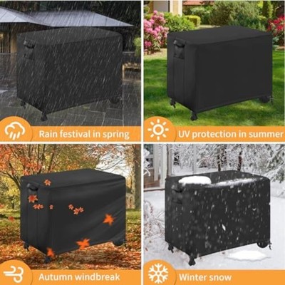 Robuste Grillabdeckung 600D wasserdicht passend für Traeger Flatrock Flat Top G