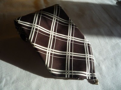 Cravatta Skinny In Tweed Di Lana Per Uomo - Nera - A Righe Di - Foto 3