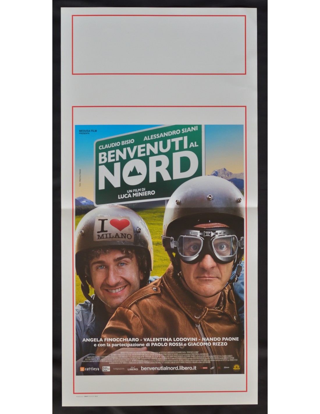 Locandina originale film Benvenuti al Nord (2012) - Regia di Luca Miniero