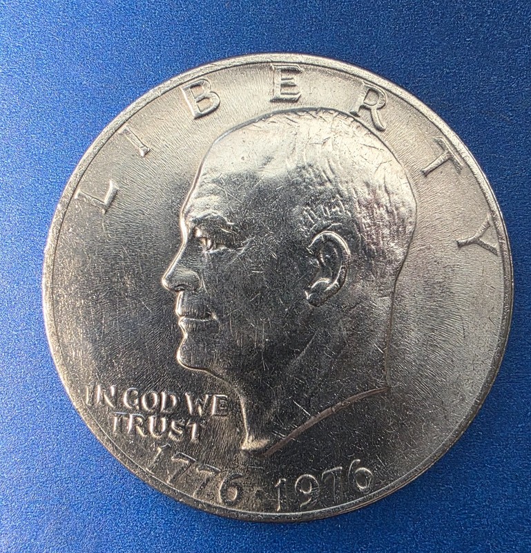 1776 1976 Bicentennial Eisenhower Ike Dollar $1