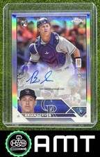Brian Serven RC 2023 Topps Chrome Update 415/499 Auto Refractor Rockies