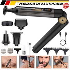 4 in 1 Körperhaarentfernung Elektrischer Rückenrasierer Rasierapparat Trimmer;