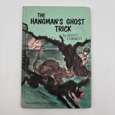 The Hangman's Ghost Trick by Scott Corbett  Children s Story Hardcover 1977 PICS