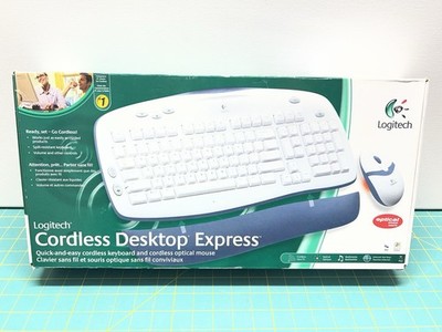 Logitech Cordless Desktop Express Keyboard Optical Mouse