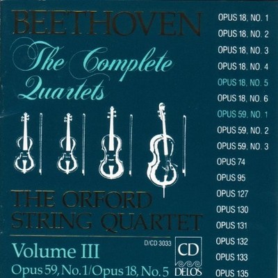 DELOS - String Quartets Vol. Iii Orford String Quartet - CD - H4z