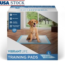 Large Dog Training Pads 100 Count Super Absorbent Odor Control Puppy Pads New