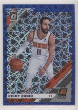 2019-20 Panini Donruss Optic Blue Velocity Prizm Ricky Rubio #105 4l3