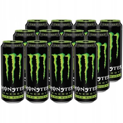 5056784906590 Monster Energy Classic zero napój energetyczny bez cukru 500ml x 1