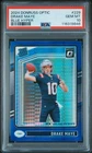 2024 PANINI DONRUSS OPTIC BLUE HYPER #229 DRAKE MAYE ROOKIE RC PSA 10