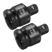 "2 StüCk Adapter FüR Impact-StecknüSse 3/8\" Auf 1/4\" CR-MO Stahl"